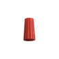 A single OUTER NUT Ø 21+22MM from Haug Bürsten KG, with a ribbed exterior and a threaded part, with an outer diameter of 22mm, depicted on a plain white background.