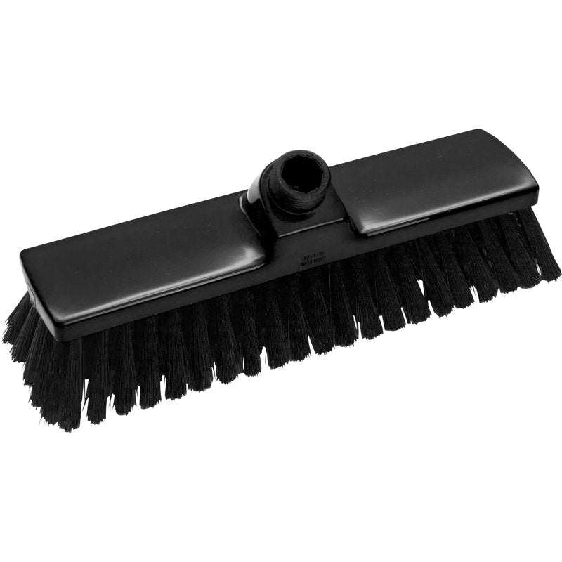 A BROOM, UNSANDED ø 0.25MM SOFT 300X70X50MM from Haug Bürsten KG with soft bristles and a central handle mount, photographed on a white background.