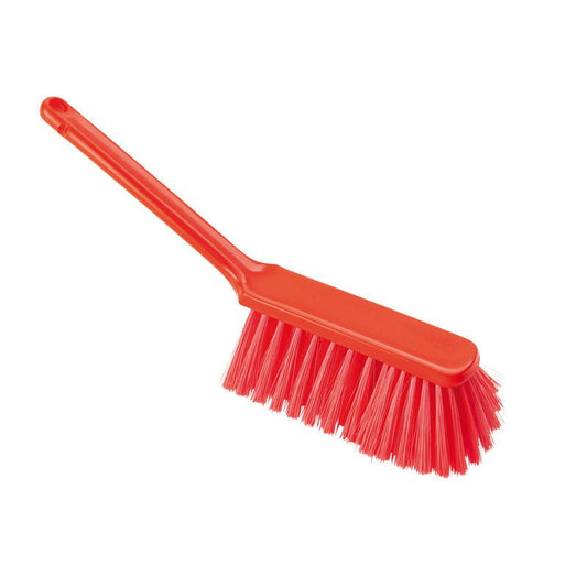 The HANDBESEN, SOFT, 310MM, UNSLOTTED from Haug Bürsten KG is a soft cleaning brush, ideal for various tasks, with a long handle and gentle bristles for effective and comfortable use.
