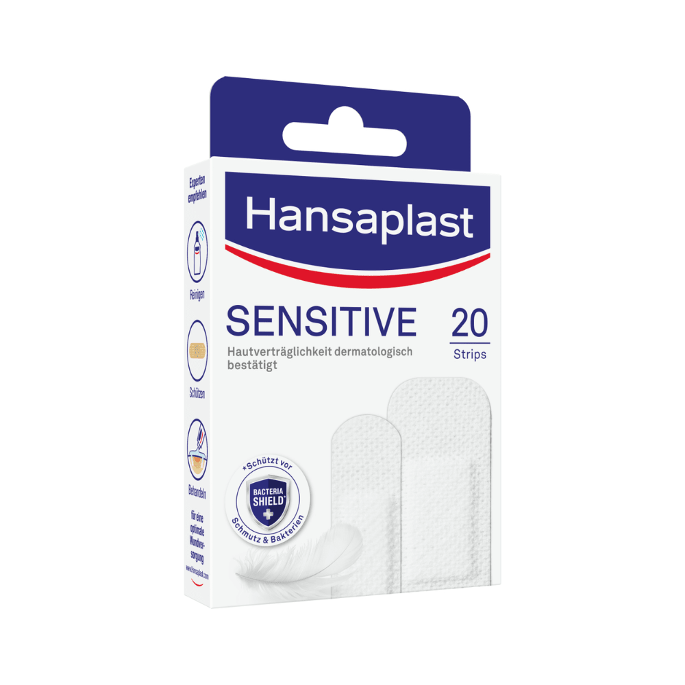 Skin-friendly plasters for sensitive skin