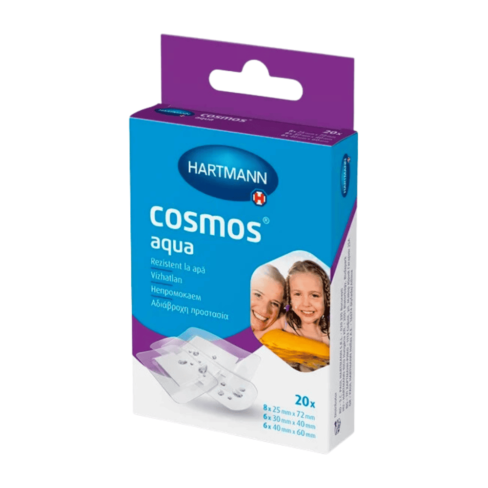 Waterproof wound plasters