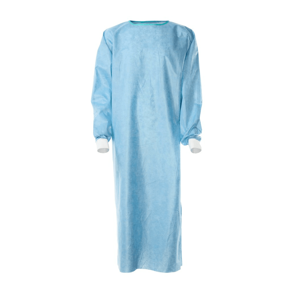 Disposable surgical gowns for the operating area