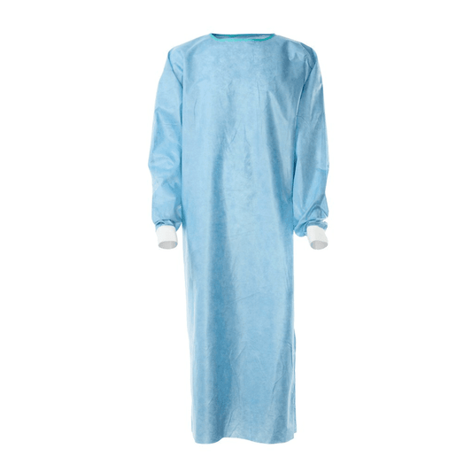 Disposable surgical gowns for the operating area