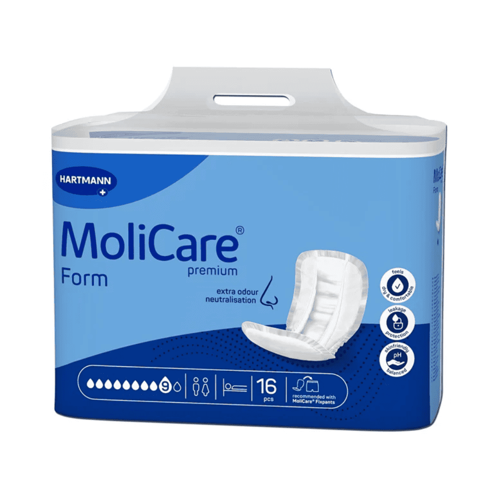 Template for urinary and fecal incontinence