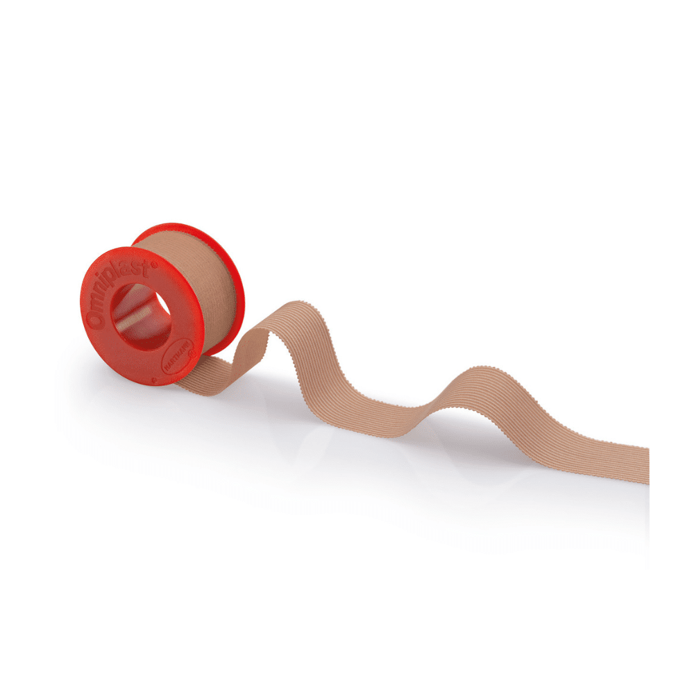 Spool plaster for bandage fixation