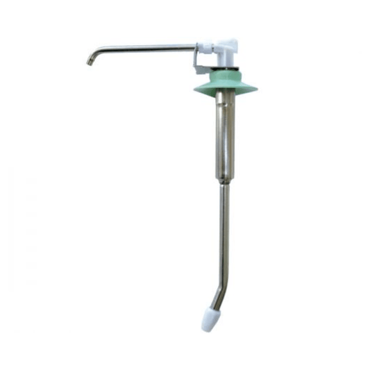 The Hartmann BODE replacement pumps for BODE Eurospender 1 plus/Touchless are available in various sizes and feature a curved spout and a green plastic base to ensure hygienic dispensing. They were developed by Paul Hartmann AG for easy attachment to large containers or coolers and are the ideal complement for the Bode Eurospender, offering efficient and hygienic dispensing solutions.