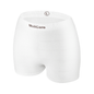 Hartmann MoliCare® Fixpants mesh pants by Paul Hartmann AG, white incontinence underwear for adults in size L with waistband label, designed for secure fixation of incontinence pads, depicted on a plain white background.