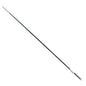 The telescopic rod Haug Alustiel 1450 mm from Haug Bürsten KG is long, white, and HACCP-compliant, with a handle and conical tip.