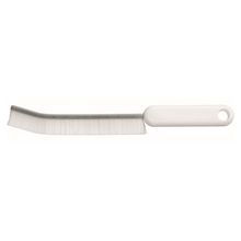 A narrow Haug joint brush from Haug Bürsten KG with a diameter of 0.40 mm, featuring hard bristles and measuring 228 x 12 x 16 mm, is ideal for cleaning tight spots and available in various colors.