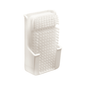 We present the Haug nail brush with quiver, a white hand scrub brush from Haug Bürsten KG. This rectangular brush is designed for removing stubborn dirt and features densely packed bristles and a sturdy handle for a secure grip, making it perfect for effortless cleaning of various surfaces.