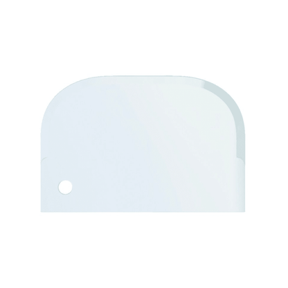 We present the Haug scraper small 15 x 10 cm from Haug Bürsten KG with rounded edge and small hole for easy handling. The minimalist design is available in various colors and ensures it is perfect for removing ice and is food-grade, so it removes even the most stubborn dirt.
