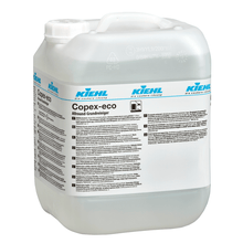 The white plastic container of Kiehl Copex Allround Basic Cleaner by Johannes Kiehl KG with a handle and detailed label contains a clear liquid for effective cleaning of various surfaces.