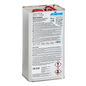 A 5-liter metal canister of Kiehl-Parketta noble hard wax liquid by Johannes Kiehl KG, with a red screw cap, safety symbols, and multilingual instructions on the white label (sold in a box with 2 bottles).