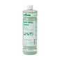 A 1000 ml bottle of Johannes Kiehl KG Kiehl Spül-Blitz green hand dishwashing detergent with a white cap, green label with multilingual text and recycling symbols; contains light green, biodegradable liquid.