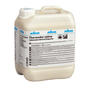 5-liter plastic container of Thermodur-satina silk matte universal dispersion by Johannes Kiehl KG, with screw cap and multilingual product and safety information on the front label; delivery in a box with 2 bottles.