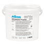 A white 5 kg plastic container of Kiehl ARCANDIS-Powder powdered dishwashing detergent for dishwashers by Johannes Kiehl KG, labeled in German with product information, handle, and sealed lid.