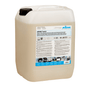 A 20-liter plastic container of Kiehl ARENAS-avenir liquid surfactant-free detergent from Johannes Kiehl KG, environmentally friendly, with a black lid and a white label with multilingual product information and instructions.