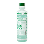 Kiehl Klaronet Concentrate Clear Cleaning Care by Johannes Kiehl KG in the white 1-liter plastic bottle with green cap and label with German instructions and application symbols. Ideal for cleaning shiny floors. Available in boxes of 6 bottles.