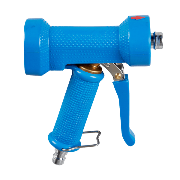 The Kiehl LW FOC spray gun by Johannes Kiehl KG, suitable for ARCANTEC, with a connector for hose 15 and 25, is shown from the side against a white background.