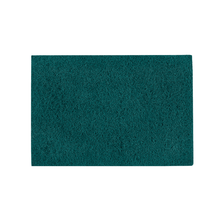 The Johannes Kiehl KG Kiehl Woodmaster-Pad-Fine sanding pad grit 120 rectangular is a rectangular green sanding pad, ideal for fine sanding and depicted on a white background. Suitable as a sanding pad 120 alternative.