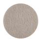 Pictured is a round, flat Kiehl Litho-Pad 4.0 17 inch (43.2cm) from Johannes Kiehl KG with a light gray, textured surface from above; ideal for professional cleaning. The package contains 5 pieces.