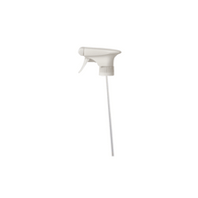 A white Kiehl sprayer from Johannes Kiehl KG for 750ml piston, 500ml flat and funnel bottles (Lock-Cap, type Eloxa prima/ARENAS-exet 1), individual packaging, shown on a white background.