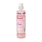 A 1-liter bottle of Kiehl Blutoxol Liquid Disinfectant Cleaner Concentrate for the food sector of Johannes Kiehl KG, a pink disinfectant with a childproof cap and multilingual instructions and warnings on the label.
