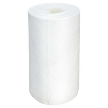 A single unused Kimtech® Wettask™ DS Wipes small roll from Kimberly-Clark GmbH stands upright on a plain white background.