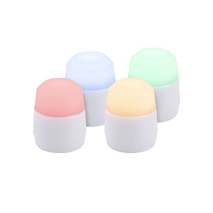 Papstar Securit® 4 LED tea lights refill pack Ø 4 cm x 5 cm "Amsterdam" lighting time 12-40 hours