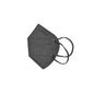 A MOONLEX FFP2 mask by Altruan, 5-layer, CE2890-certified and individually wrapped, is presented in black with ear loops against a white background showing form and structure.