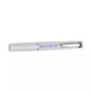 The Med-Comfort diagnostic light from AMPri Handelsgesellschaft mbH is a white, pen-shaped diagnostic light with long-lasting batteries and a metal clip - ideal for medical professionals - on a plain white background.