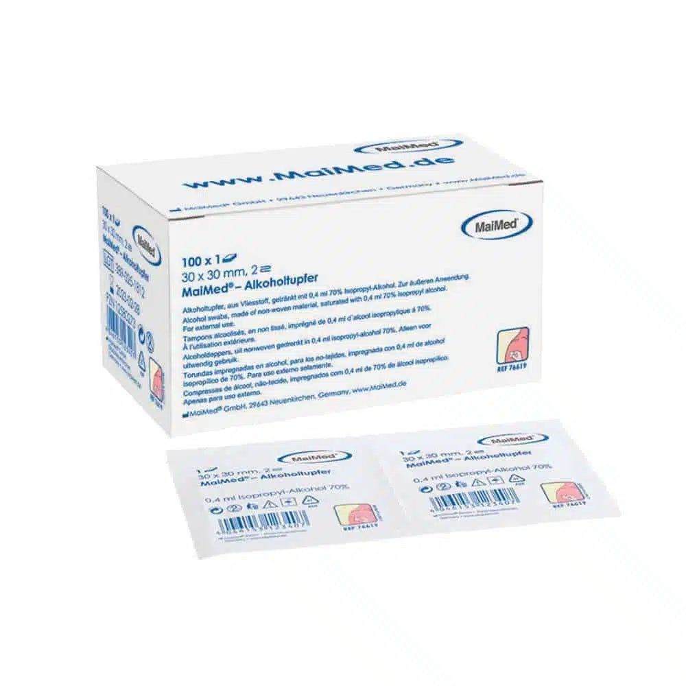 Meditrade alcohol swabs for skin cleansing