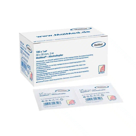 Meditrade alcohol swabs for skin cleansing