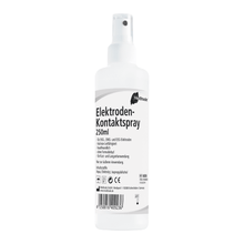 Electrode contact spray