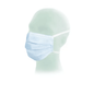 Mouth-nose protection with ties