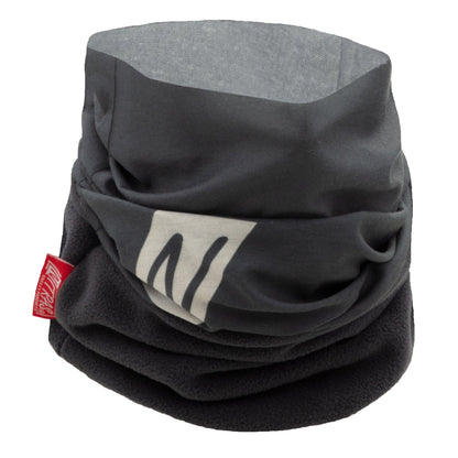 NITRAS multifunctional tubular cloth, anthracite Polyester: 100% | Pack (1 piece)