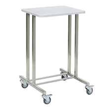 The Novocal System Cart Modula 1 features a stable frame structure, four Ø75 mm easy-running castors (2 with brakes), and a rectangular white plate, making it a versatile transport solution for any work area. Brand: Novocal.