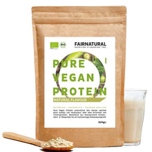 Organic vegan protein powder neutral without soy