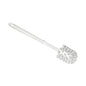 The Nölle Profi Brush toilet brush, white (1 piece) by Nölle Profi Brush Bürsten- & Pinseltechnik e.K. features a white plastic design with a long handle and dense PPN bristles, presented against a simple white background.