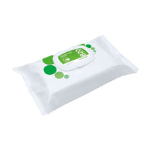 A sealed package of Orochemie B 20 disinfection wipes from orochemie GmbH + Co KG contains 50 alcohol-free wipes for surface disinfection, with a white flip-top lid and green circular accents on the label.