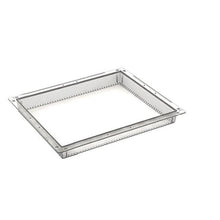 The Novocal PC module, transparent and divisible (400 x 300 x 50 mm) with evenly distributed holes and supplied pull-out stops, is ideal for use in a polycarbonate container or with a divisible storage box.