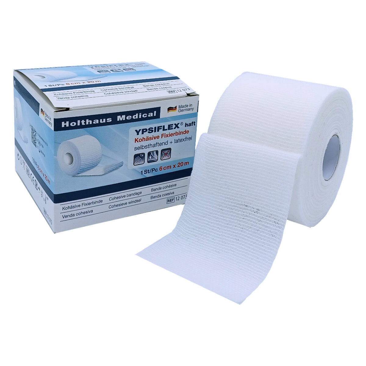YPSIFLEX® adhesively cohesive fixing bandage, latex-free | Pack (1 roll)