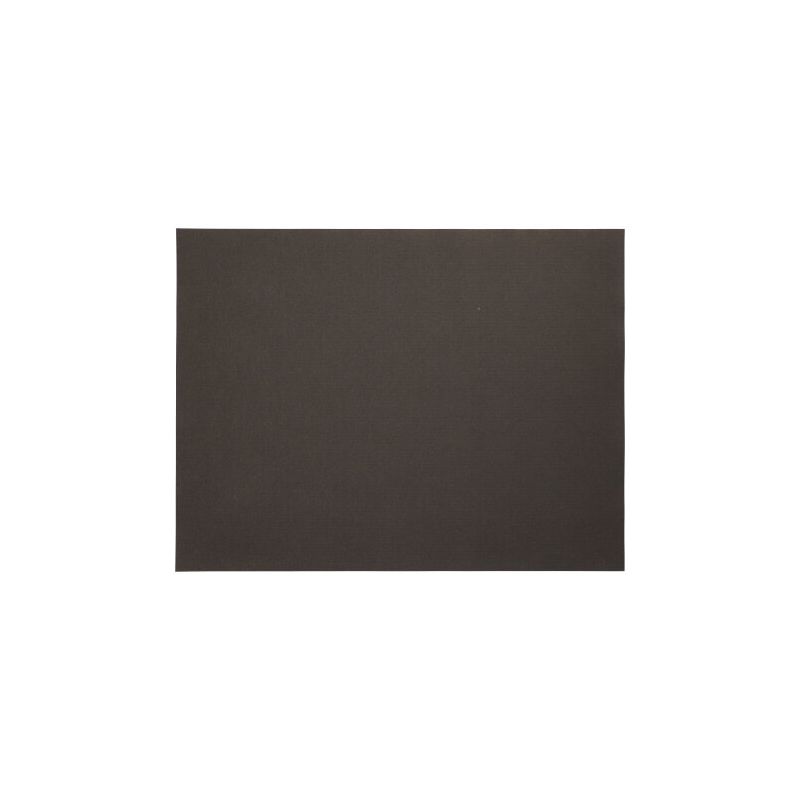 A rectangular, dark brown PAPSTAR 100 placemats, paper 30 cm x 40 cm from PAPSTAR GmbH stands centered on a white background. The eco-friendly paper placemat has a smooth, pattern-free surface.