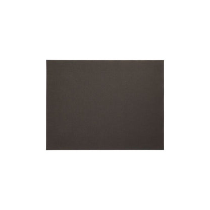 A rectangular, dark brown PAPSTAR 100 placemats, paper 30 cm x 40 cm from PAPSTAR GmbH stands centered on a white background. The eco-friendly paper placemat has a smooth, pattern-free surface.
