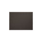 A rectangular, dark brown PAPSTAR 100 placemats, paper 30 cm x 40 cm from PAPSTAR GmbH stands centered on a white background. The eco-friendly paper placemat has a smooth, pattern-free surface.