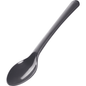 The reusable teaspoon, 14cm, black, PP from Abena Re-Seller GmbH (pack of 100 pieces) is a black, reusable teaspoon made of polypropylene with a long handle - an environmentally friendly choice for daily use.