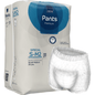 A pack of ABENA Pants Special Premium from Abena Re-Seller GmbH, size S-M2 (20 pieces), depicted next to an unfolded white adult pant. The packaging emphasizes skin protection and additional elastic bands.
