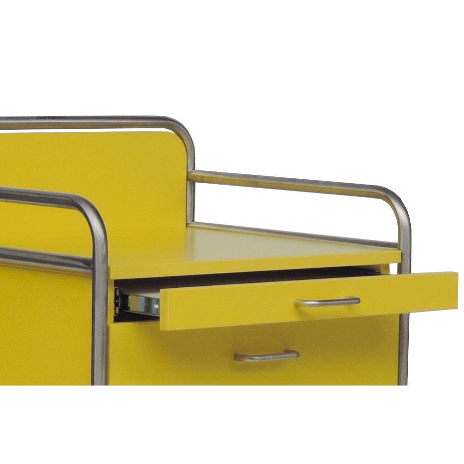 The Novocal extendable writing board, for mounting in the cabinet, offers a space-saving work surface thanks to its extendable board and is available as a pack of 1 piece.