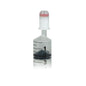 A Sarstedt membrane adapter for Luer systems, consisting of a small transparent plastic bottle with a red cap, contains a black liquid and is labeled with the numbers 1, 2, and 3. The sterile product is depicted on a plain white background. Package contains 100 pieces.