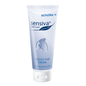 The Schülke sensiva® Protective Cream Skin Protection is available in a white tube with blue branding, highlighting its water-in-oil formula. It is free from dyes and perfumes and features an image of hands on the front to emphasize protection against skin irritations.